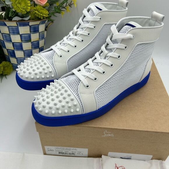 Men’s Christian Louboutin Orlato flat sneakers size 45.5 made in Italy - Picture 6 of 13